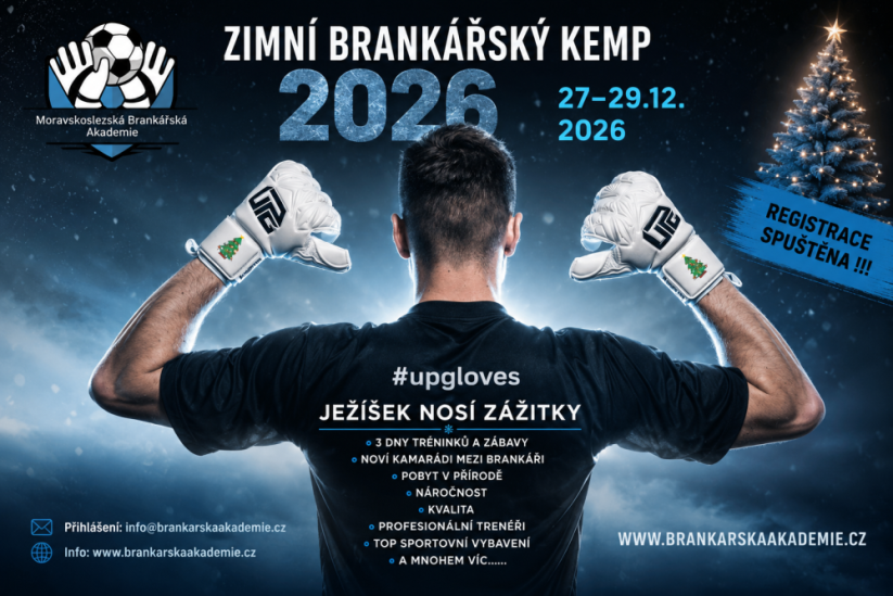 Vánoční brankářský kemp 2026 – Ježíšek nosí zážitky